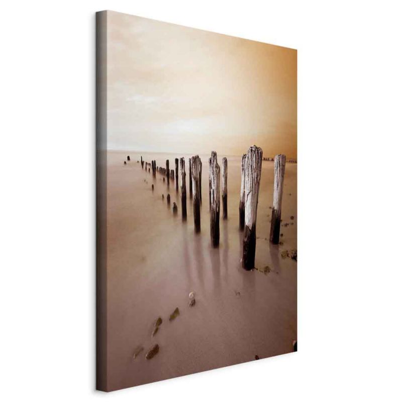 Obraz Artgeist Jesienny odpływ 80 x 120 cm flizelina 1 szt