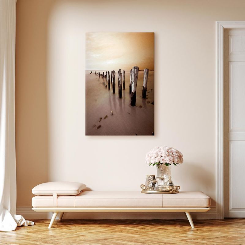 Obraz Artgeist Jesienny odpływ 80 x 120 cm flizelina 1 szt