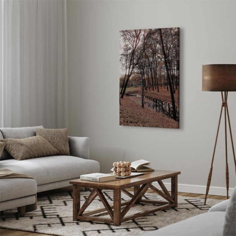 Obraz Artgeist Jesienny spacer 60 x 90 cm płótno włoskie 1 szt