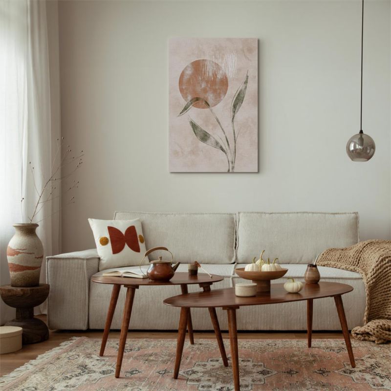 Obraz Artgeist Jesienny wschód słońca 40 x 60 cm flizelina 1 szt