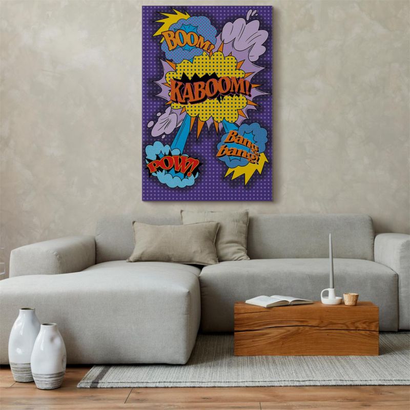 Obraz Artgeist Kaboom 80 x 120 cm flizelina 1 szt