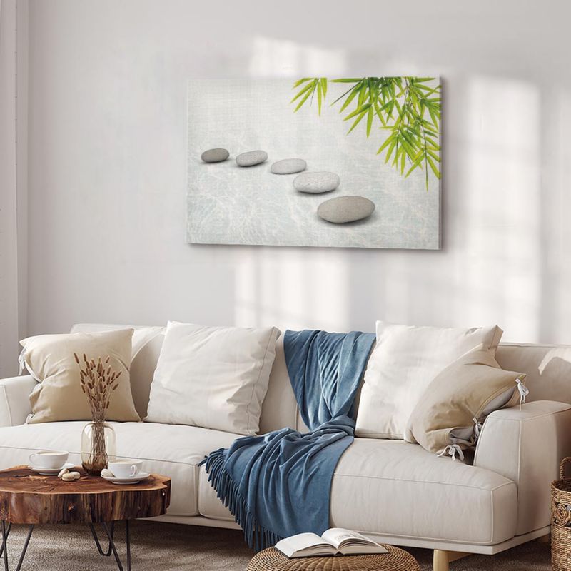 Obraz Artgeist Kamienny spokój 120 x 80 cm płótno włoskie 1 szt
