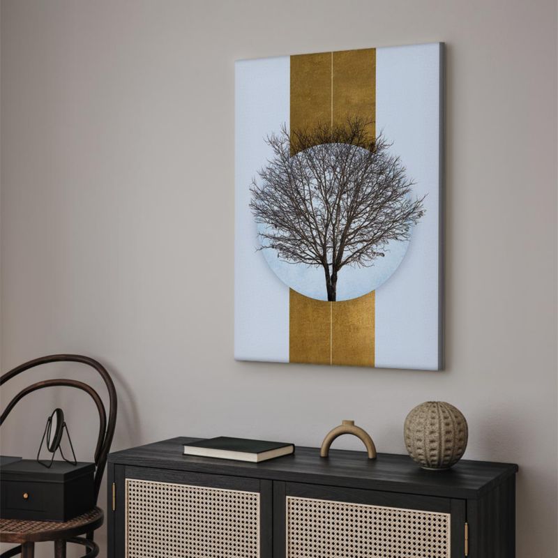 Obraz Artgeist Koło natury 40 x 60 cm flizelina 1 szt