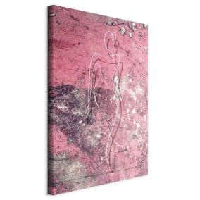 Obraz Artgeist Kobieca sylwetka 40 x 60 cm płótno włoskie 1 szt
