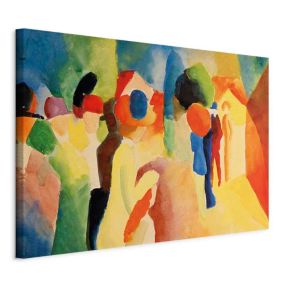 Obraz Artgeist Kobieta w płaszczu 60 x 40 cm płótno włoskie 1 szt