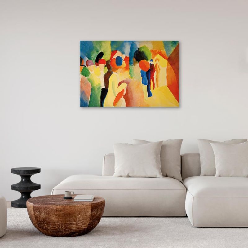 Obraz Artgeist Kobieta w płaszczu 60 x 40 cm płótno włoskie 1 szt