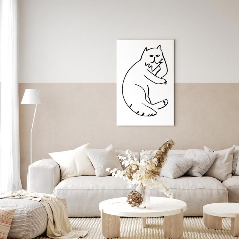 Obraz Artgeist Koci relaks 40 x 60 cm flizelina 1 szt