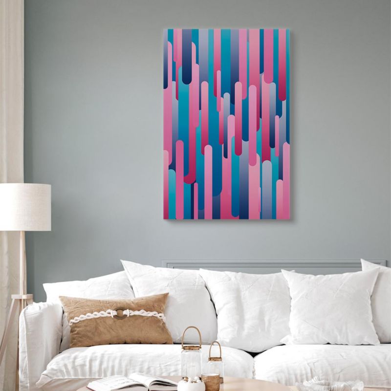Obraz Artgeist Kolorowe tłoki 80 x 120 cm flizelina 1 szt