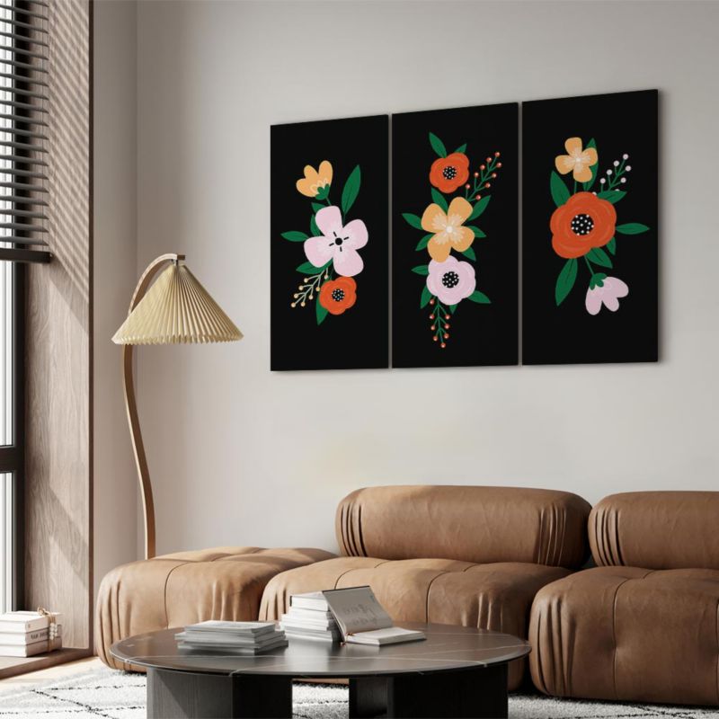 Obraz Artgeist Kolorowy rozkwit 90 x 60 cm płótno włoskie 1 szt