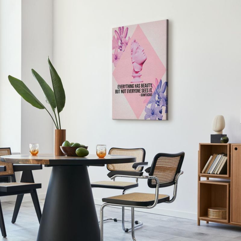 Obraz Artgeist Konfucjusz o Pięknie 60 x 90 cm płótno włoskie 1 szt