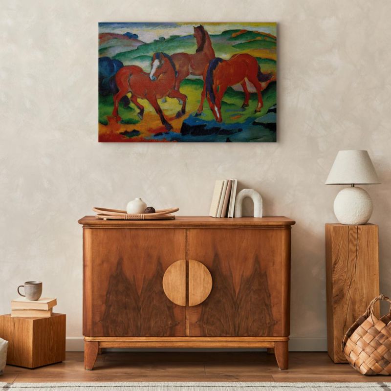 Obraz Artgeist Konie 90 x 60 cm płótno włoskie 1 szt