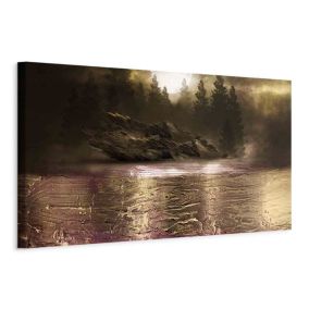 Obraz Artgeist Kontemplacja 135 x 45 cm flizelina 1 szt