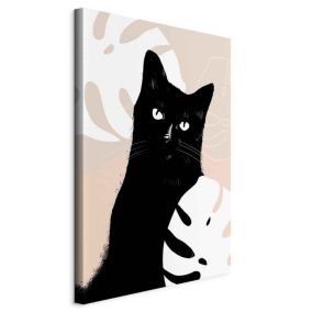 Obraz Artgeist Kot w monsterach 40 x 60 cm płótno włoskie 1 szt