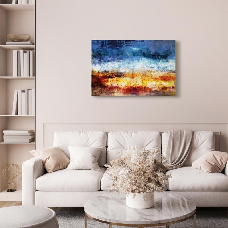 Obraz Artgeist Kraina linii 60 x 40 cm płótno włoskie 1 szt