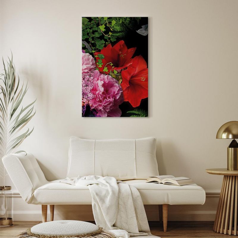 Obraz Artgeist Kwiatowa symfonia 60 x 90 cm płótno włoskie 1 szt