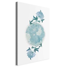 Obraz Artgeist Kwiecista planeta 20 x 30 cm płótno włoskie 1 szt