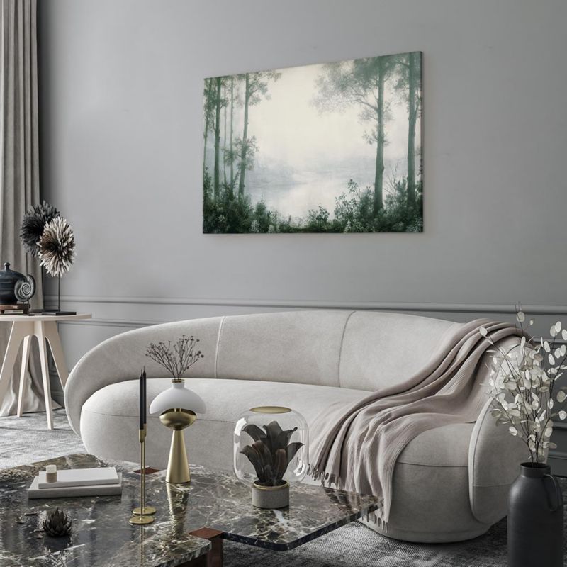 Obraz Artgeist Lasek i staw 120 x 80 cm płótno włoskie 1 szt