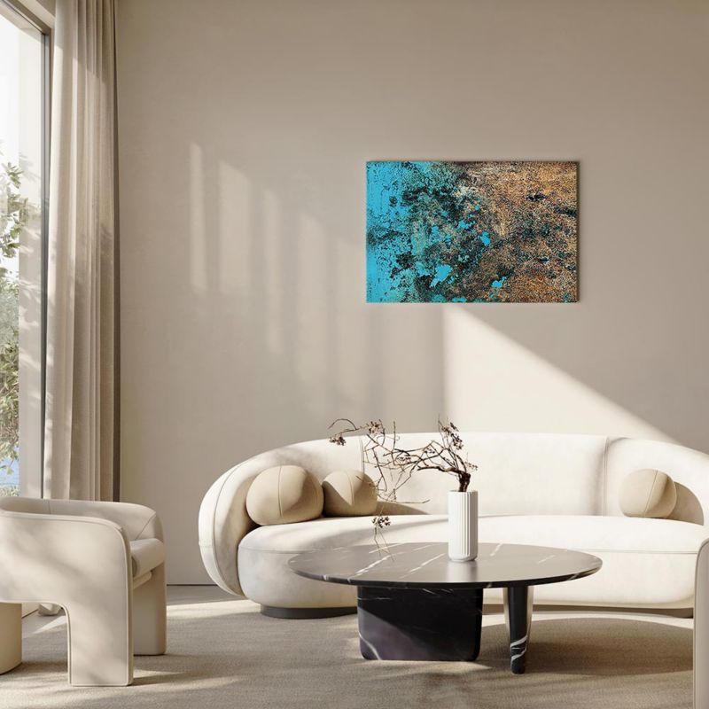 Obraz Artgeist Lazurowy archipelag 60 x 40 cm płótno włoskie 1 szt