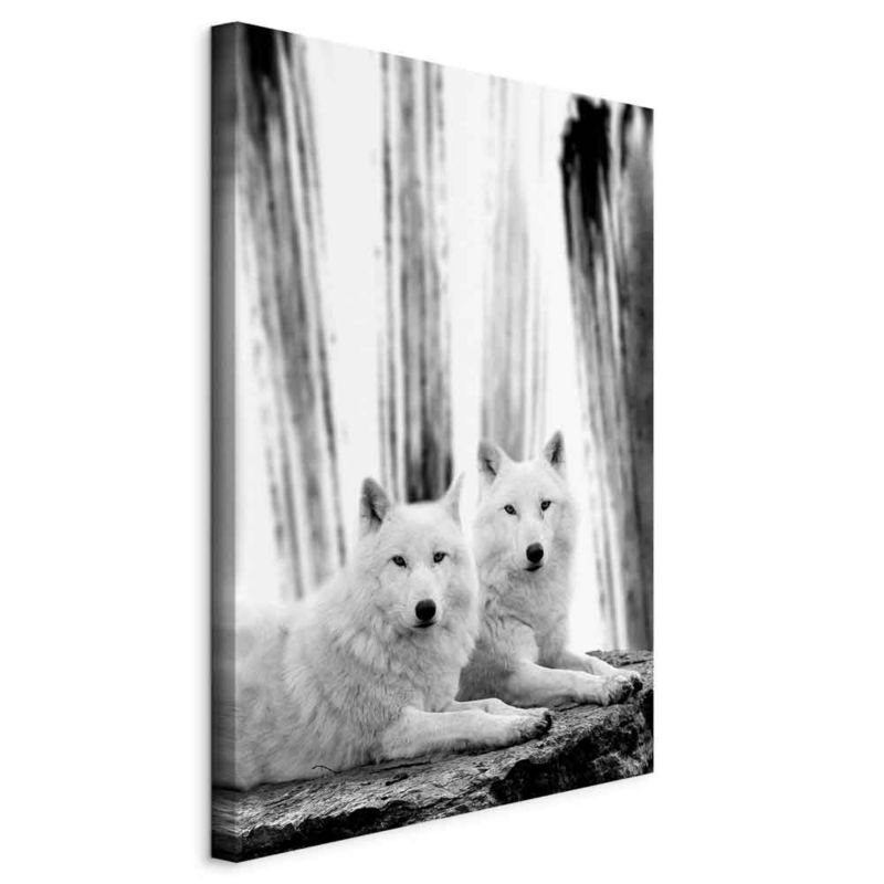Obraz Artgeist Leśna miłość 40 x 60 cm płótno włoskie 1 szt