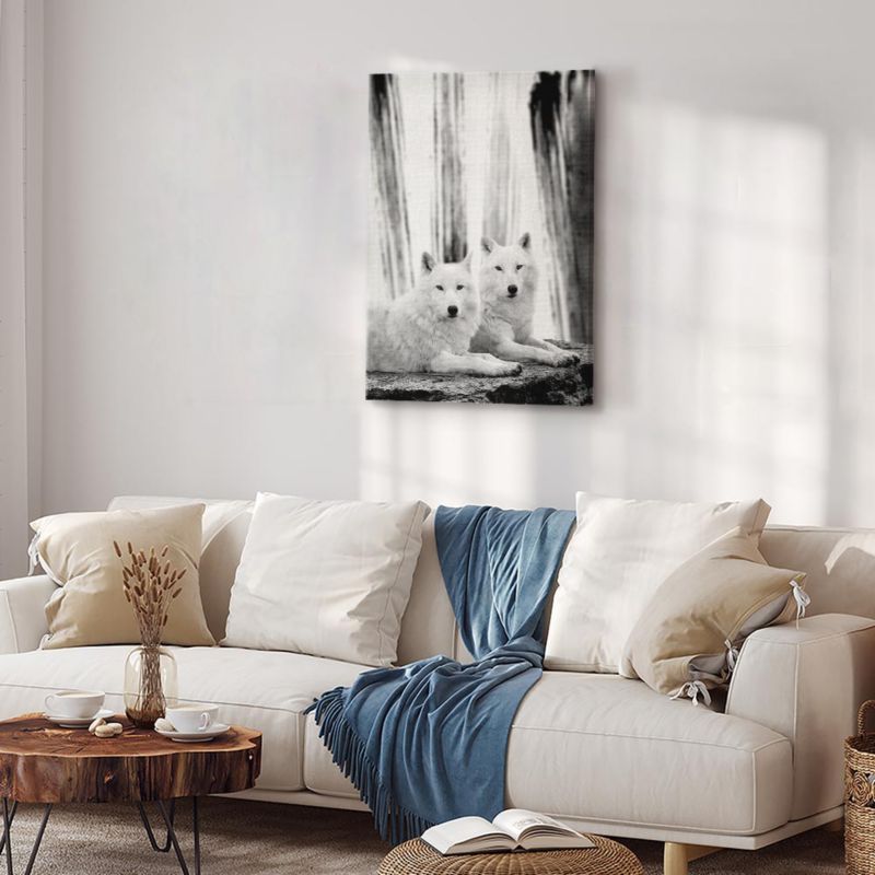 Obraz Artgeist Leśna miłość 40 x 60 cm płótno włoskie 1 szt