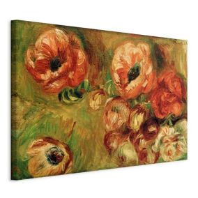 Obraz Artgeist Les Anémones Renoir 90 x 60 cm płótno włoskie 1 szt