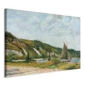 Obraz Artgeist Les voiliers Gauguin 120 x 80 cm płótno włoskie 1 szt