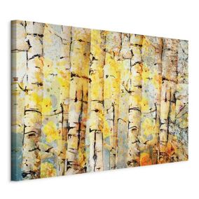 Obraz Artgeist Letnie kolory lasu 30 x 20 cm płótno włoskie 1 szt