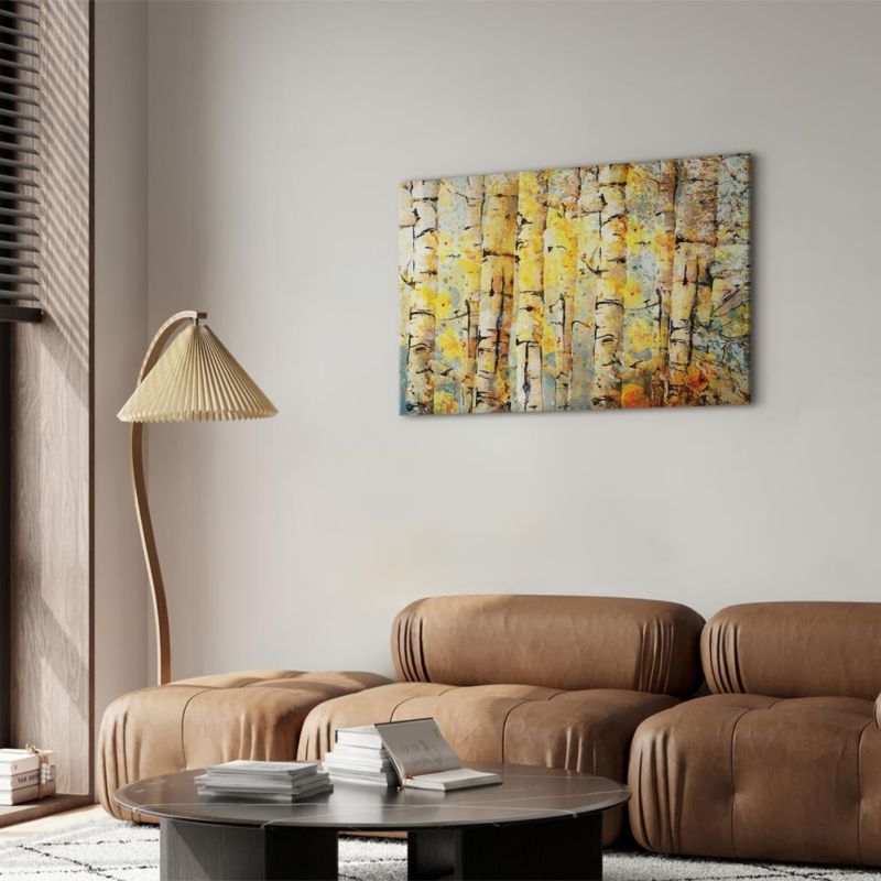 Obraz Artgeist Letnie kolory lasu 30 x 20 cm płótno włoskie 1 szt