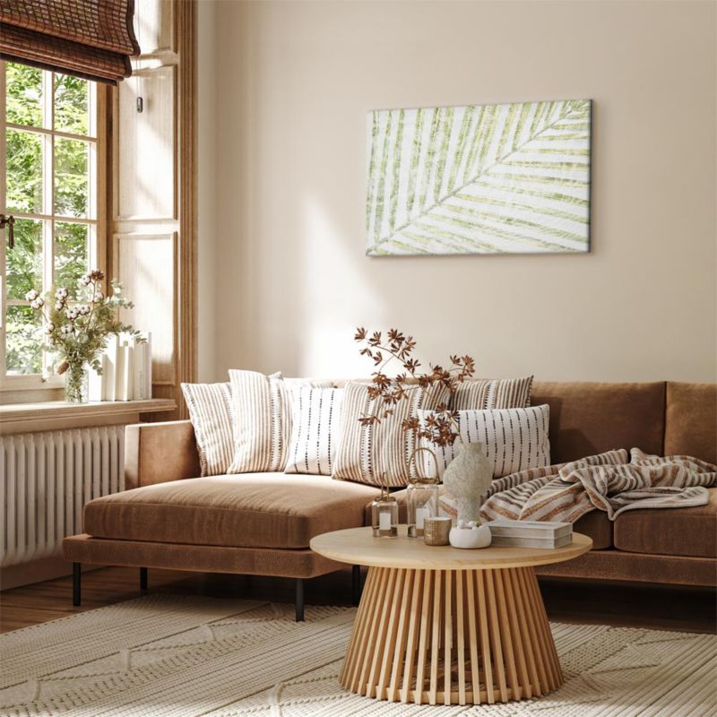 Obraz Artgeist Liść palmy 30 x 20 cm flizelina 1 szt