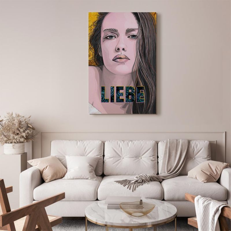 Obraz Artgeist Liebe 80 x 120 cm flizelina 1 szt