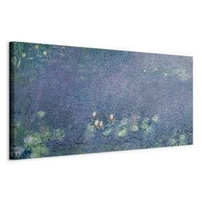 Obraz Artgeist Lilie wodne 100 x 40 cm płótno włoskie 1 szt