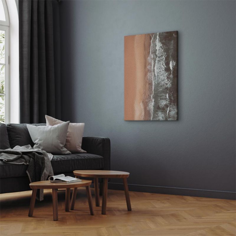 Obraz Artgeist Linia brzegu 80 x 120 cm płótno włoskie 1 szt