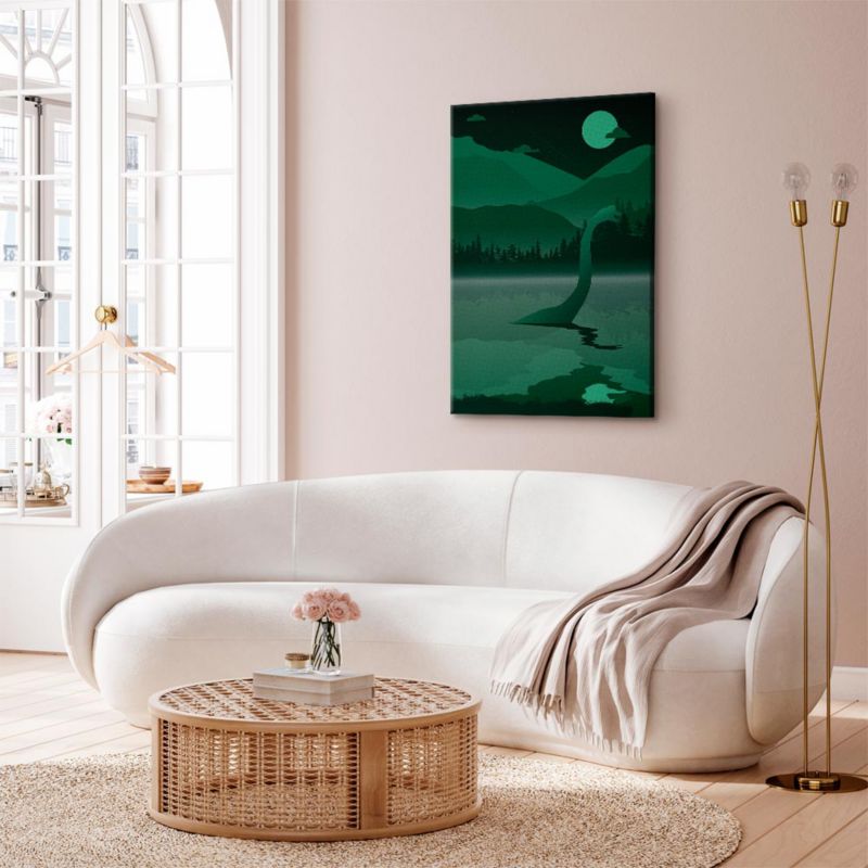 Obraz Artgeist Loch Ness 60 x 90 cm płótno włoskie 1 szt