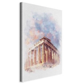 Obraz Artgeist Malowany Partenon 20 x 30 cm płótno włoskie 1 szt