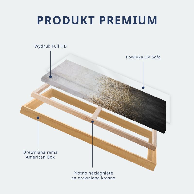 Obraz Artgeist Metaliczne Płynności 80 x 120 cm płótno włoskie 1 szt