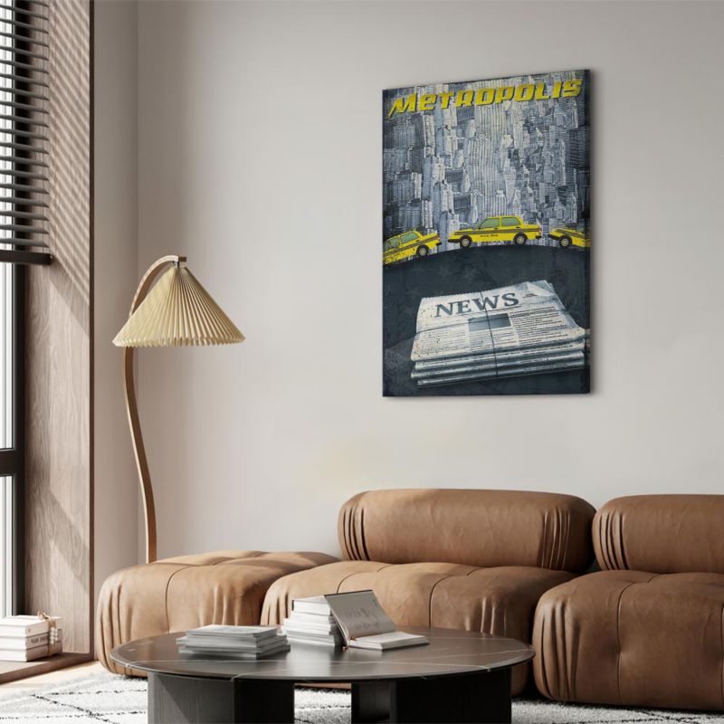 Obraz Artgeist Metropolis 40 x 60 cm płótno włoskie 1 szt