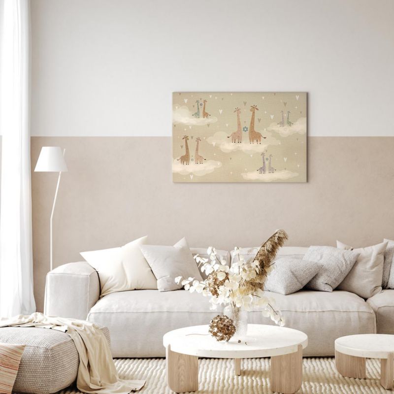 Obraz Artgeist Miłość wśród chmu 90 x 60 cm płótno włoskie 1 szt
