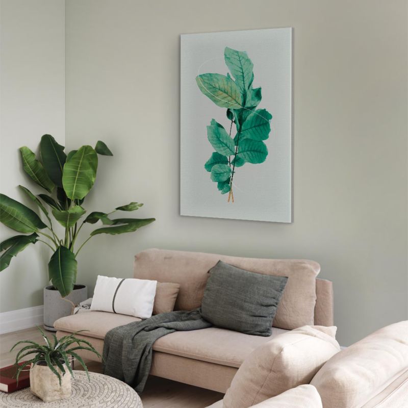 Obraz Artgeist Miętowa gracja 80 x 120 cm flizelina 1 szt