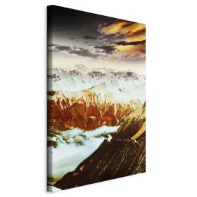 Obraz Artgeist Miedziane góry 80 x 120 cm flizelina 1 szt