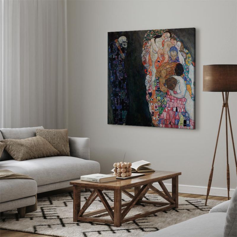 Obraz Artgeist Śmierć i życie 40 x 40 cm płótno włoskie 1 szt