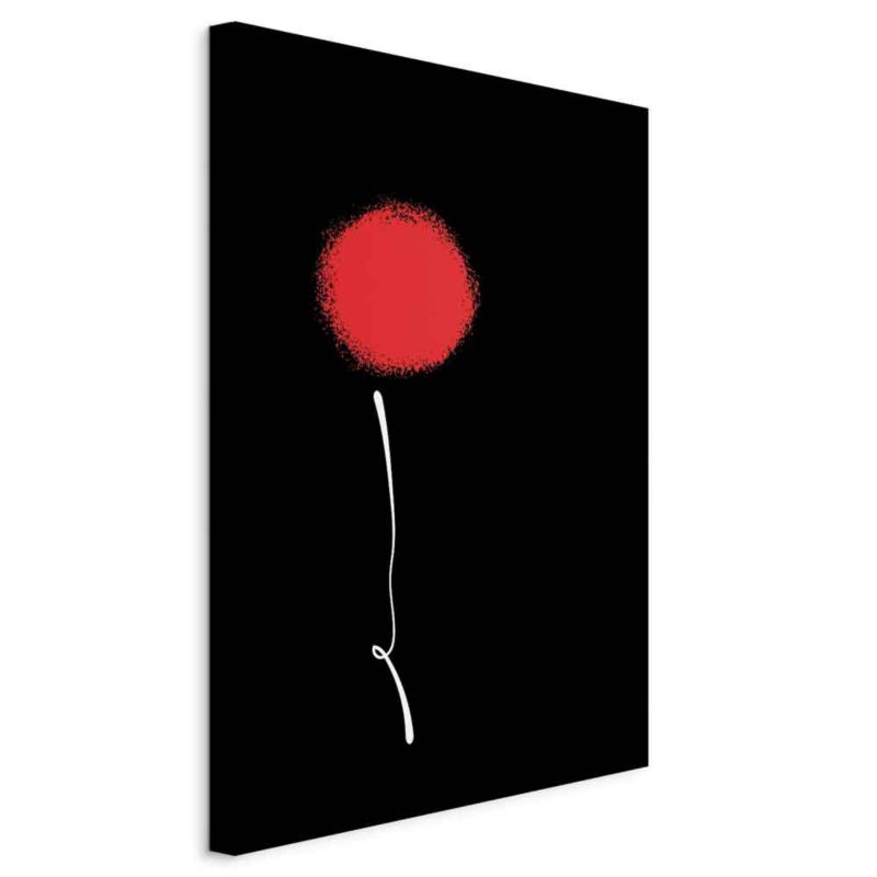 Obraz Artgeist Minimalistyczny kwiat 20 x 30 cm płótno włoskie 1 szt