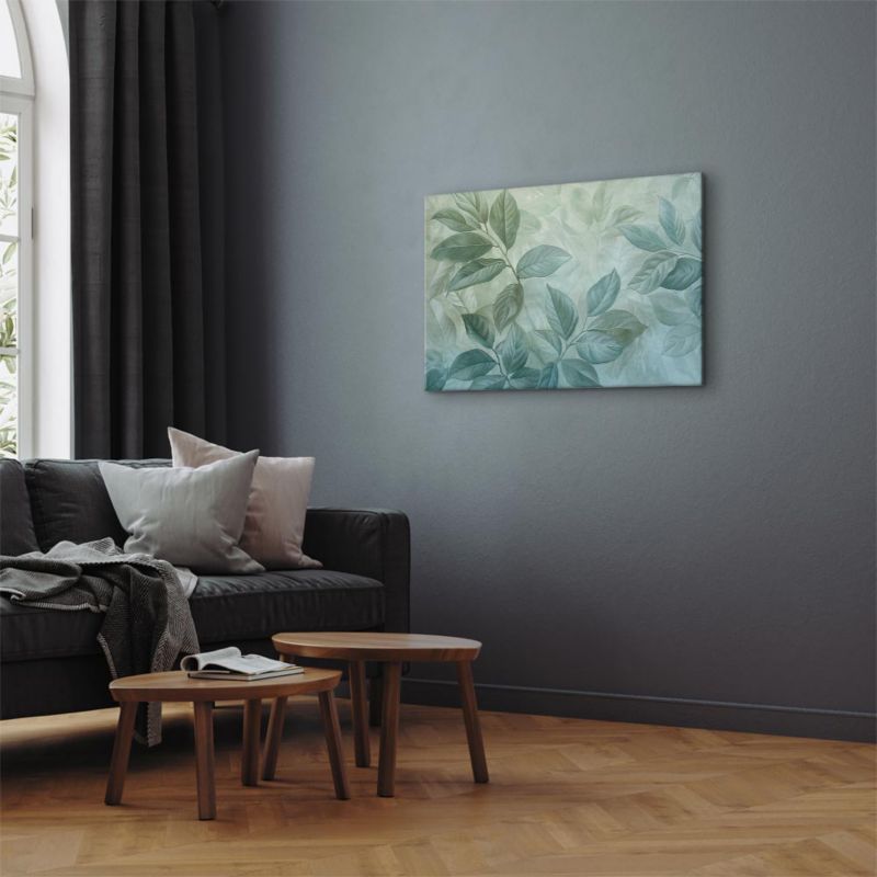 Obraz Artgeist Mint leaves 120 x 80 cm płótno włoskie 1 szt