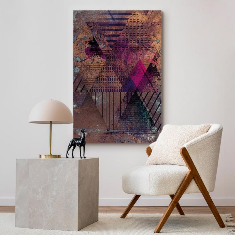 Obraz Artgeist Miodowa abstrakcja 60 x 90 cm flizelina 1 szt