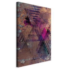 Obraz Artgeist Miodowa abstrakcja 80 x 120 cm płótno włoskie 1 szt