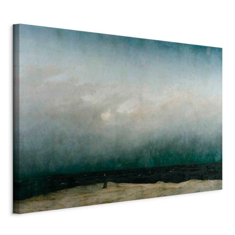 Obraz Artgeist Mnich nad morzem 30 x 20 cm płótno włoskie 1 szt