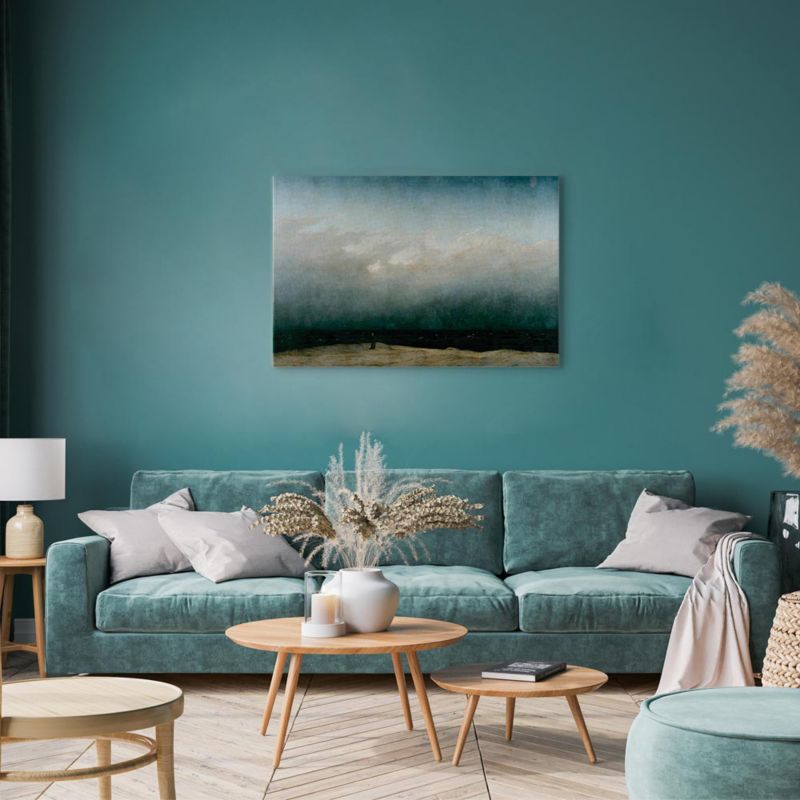 Obraz Artgeist Mnich nad morzem 30 x 20 cm płótno włoskie 1 szt