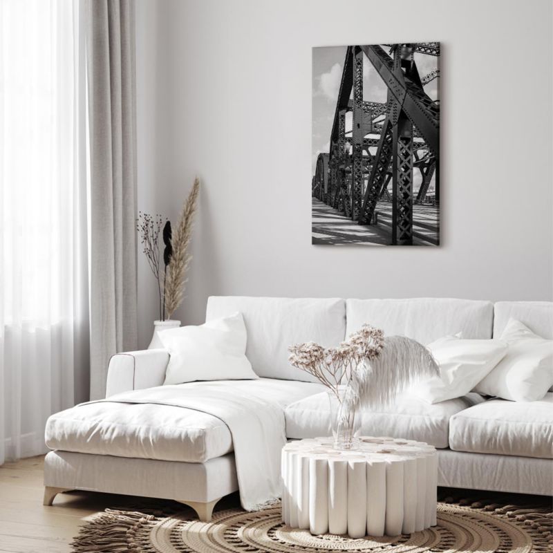 Obraz Artgeist Most o poranku 80 x 120 cm flizelina 1 szt