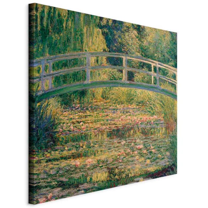 Obraz Artgeist Mostek w Giverny 60 x 60 cm flizelina 1 szt
