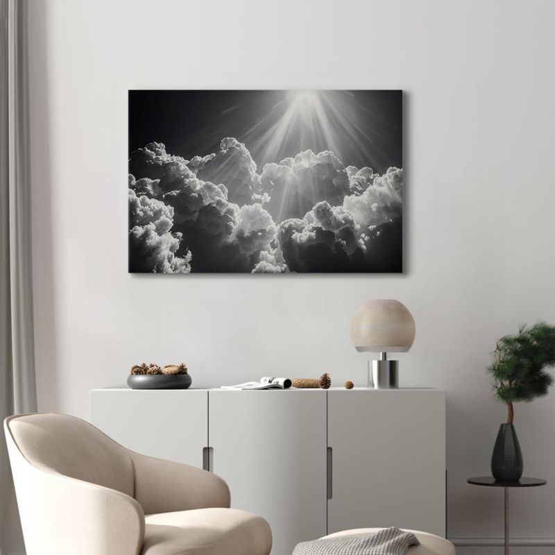 Obraz Artgeist Nadzieja w chmurach 90 x 60 cm płótno włoskie 1 szt