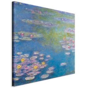 Obraz Artgeist Nenufary w Giverny 40 x 40 cm flizelina 1 szt